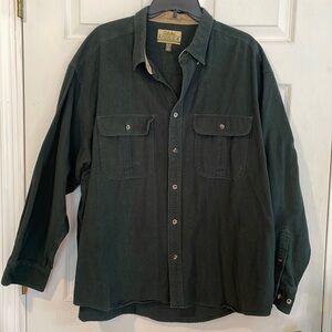 Cabela’s Men’s 2X Deerskin Soft Chamois Long Sleeve Shirt